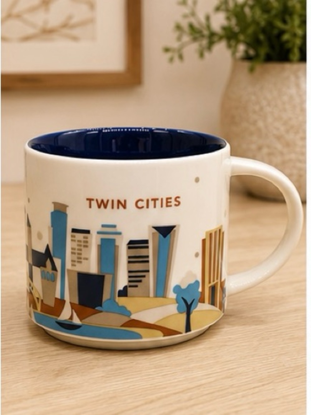Starbucks Twin Cities You Are Here Mug 14 oz Minneapolis St Paul MN
